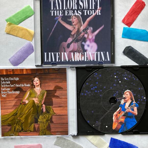 Taylor Swift The Eras Tour Live in Argentina Surprise Song CD - Picture 1 of 5